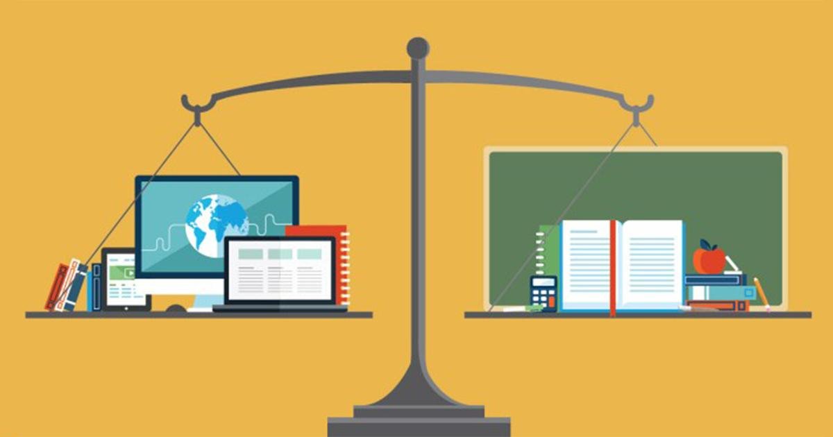 elearning comparison with traditional education