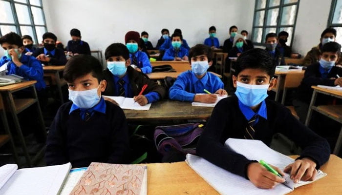 image of students sitting in a classroom