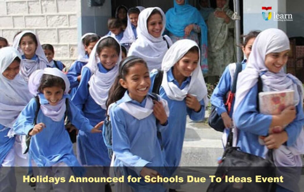 4 Holidays Announced for Schools Due to IDEAS 2024