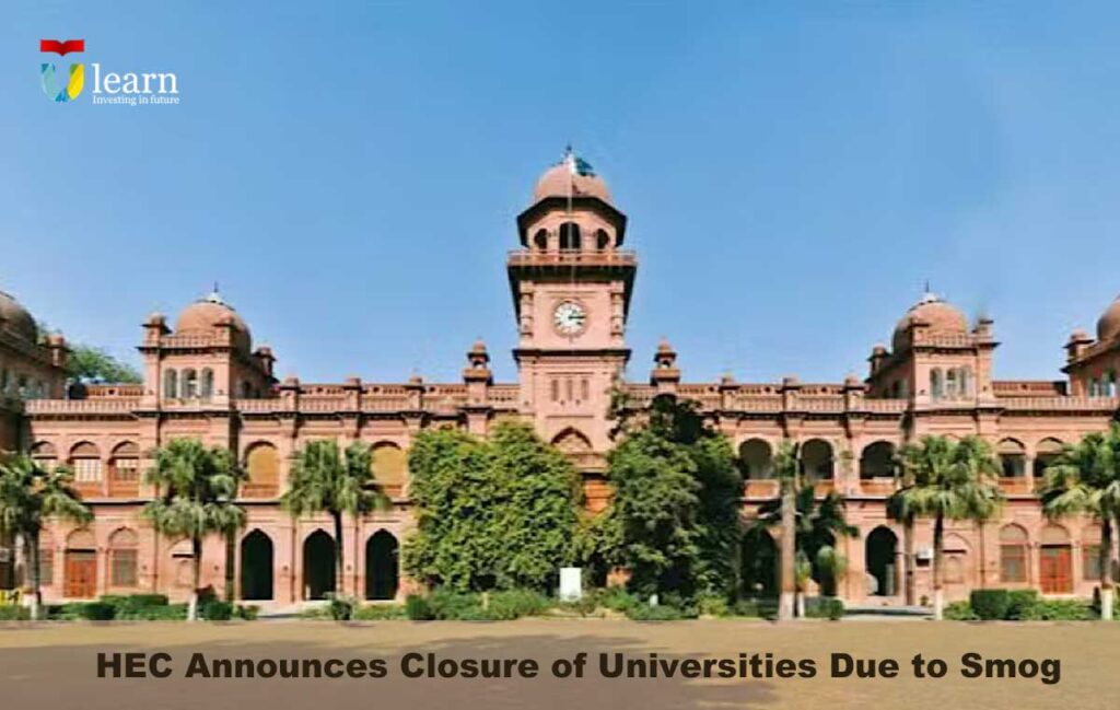 HEC Announces Closure of Universities Due to Smog