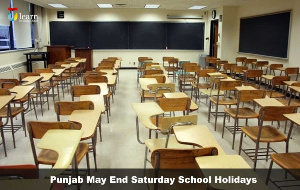 Punjab May End Saturday School Holidays