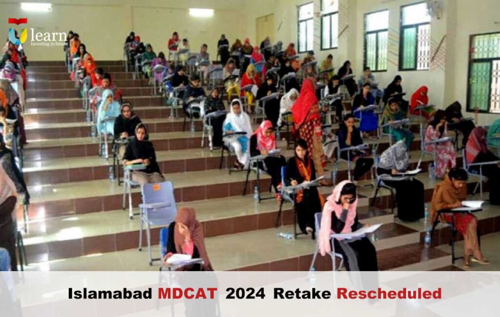 MDCAT retake scheduled due to pti