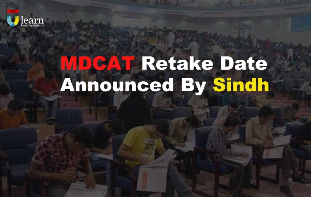 MDCAT retake date announced by sindh