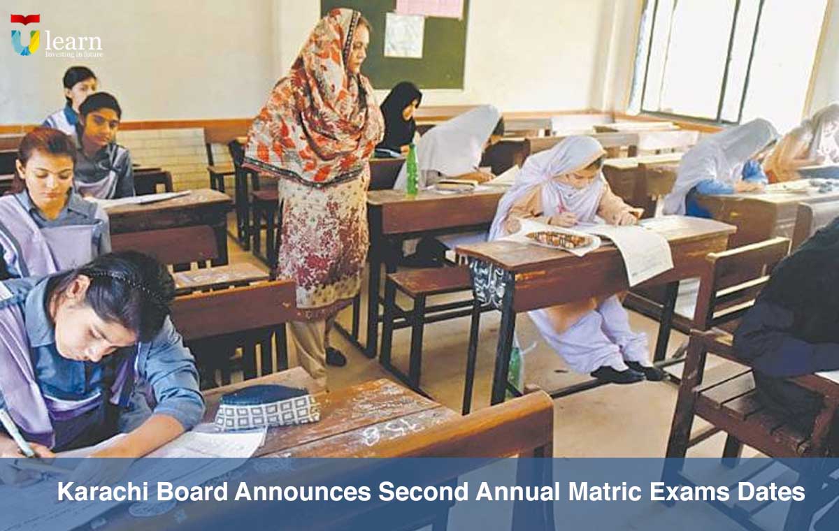 Karachi Board Announces Second Annual Matric Exams Dates