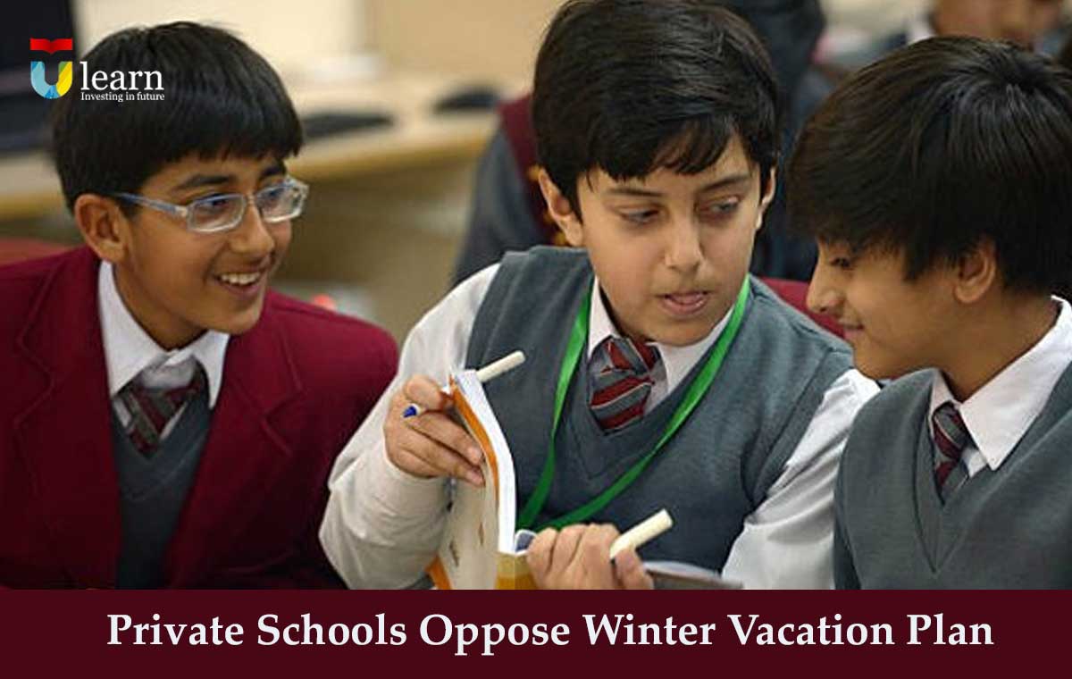 Private Schools Oppose Winter Vacation Plan