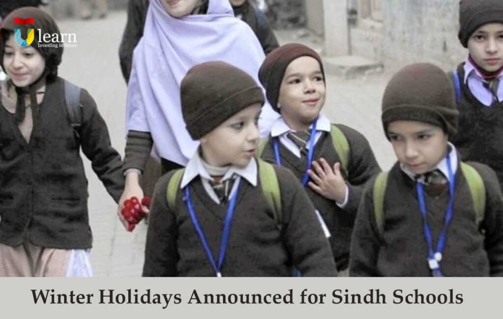 Winter Holidays announce for sindh schools